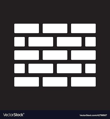 white wall icon or logo