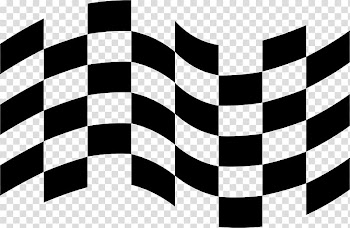 White wavy line illustration, Racing flags , Race File transparent background PNG clipart