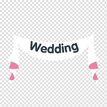 White Wedding Computer file, Cartoon cute white valance transparent background PNG clipart