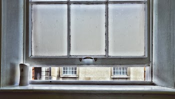 White Window Pane Illustration