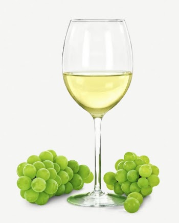 White wine glass collage element | Free PSD - rawpixel