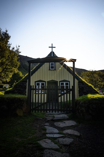 White Wooden Cathedral Photograph