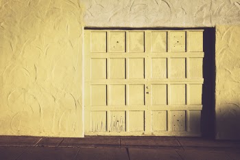 White Wooden Closed Door