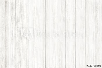 White wooden floor