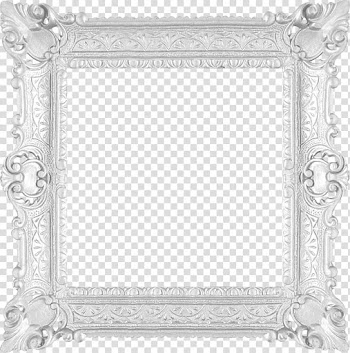 White wooden frame, White frame , White Frame transparent background PNG clipart