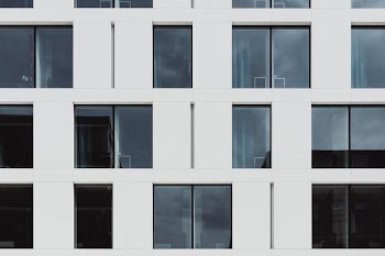 white wooden framed glass window at daytime