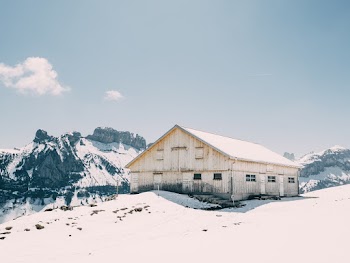 White Wooden House
