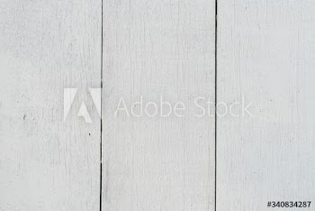 White wooden wall