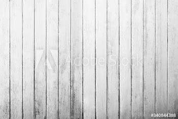 White wooden wall background
