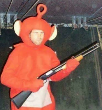 Why is Todd Howard dressed as a teletubby with a - #147011103 ...