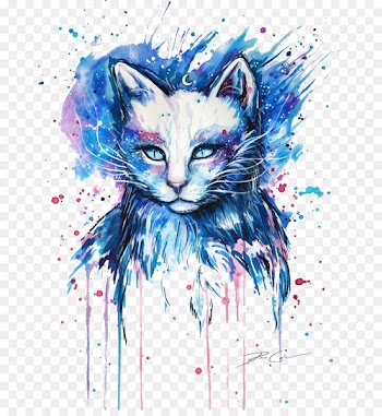 Why Paint Cats Drawing Painting Art - Cat 