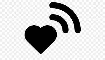 Wi-Fi Computer Icons Heart - fingerprint heart 