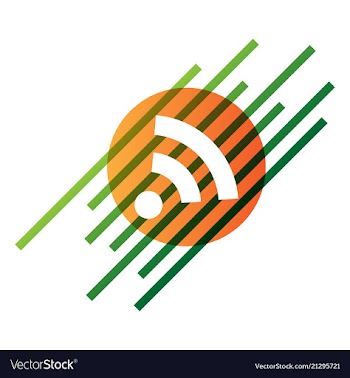 Wi-fi network icon blue logo isolated blue on vector image