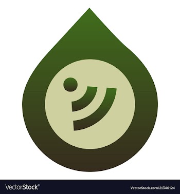 Wi-fi network icon blue logo isolated blue on vector image