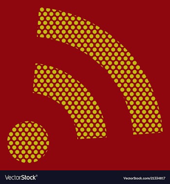 Wi-fi network icon logo isolated eps grey vector image