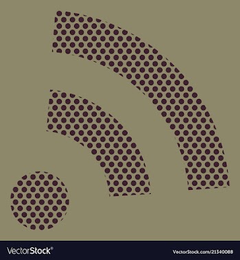 Wi-fi network icon logo isolated eps grey vector image