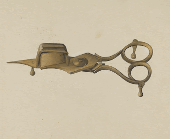 Wick Trimmer (ca.1936) by Samuel | Free Photo - rawpixel
