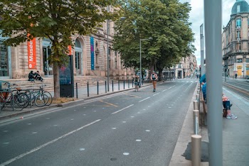 Wide Road With No Vehicles