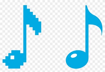 Widex Dream More Sound More Words - Skull Pixel Art Gif