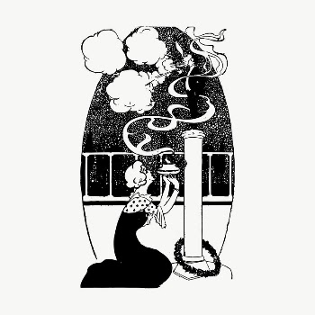 Wife worshipping husband drawing, illustration | Free Vector - rawpixel