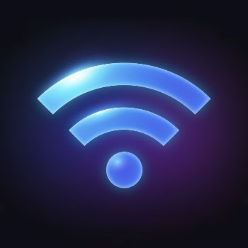 Wifi network icon, neon glow | Free Icons - rawpixel