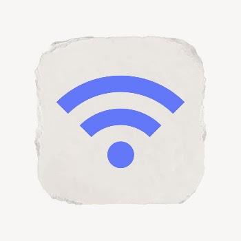 Wifi network icon, ripped paper | Free Icons - rawpixel