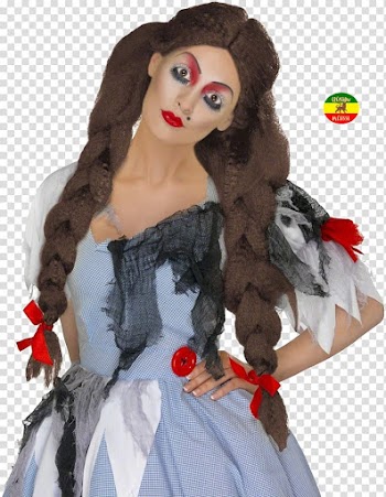 Wig Costume Dress-up Party Blond, party transparent background PNG clipart