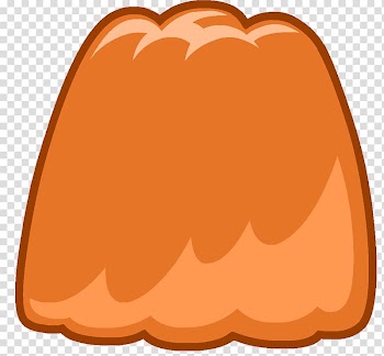 Wikia Gelatin Character, tangerine transparent background PNG clipart