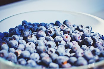 Wild blueberries