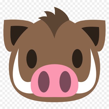 Wild boar Emojipedia Emoticon Text messaging - pig 