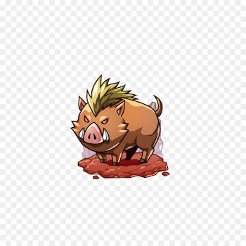 Wild boar Goblin Rubber stamp Re:Monster - boar 