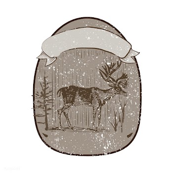 Wild deer logo illustration | Free stock vector - 562949
