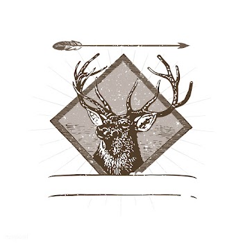 Wild deer logo illustration | Free stock vector - 562980
