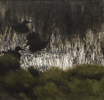 Wild Ducks in Reeds (1901) | Free Photo - rawpixel