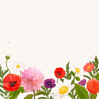 Wild flower frame | Free stock vector - 562778