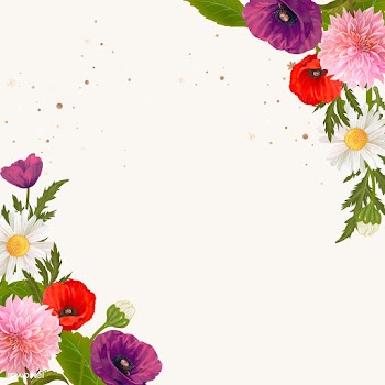 Wild flower frame | Free stock vector - 562781