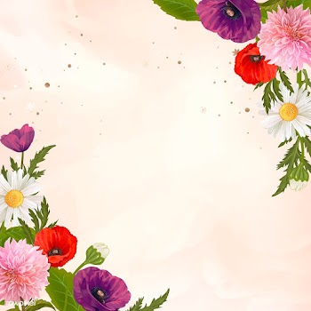 Wild flower frame | Free stock vector - 562783