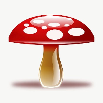 Wild mushroom clipart, illustration vector. | Free Vector - rawpixel