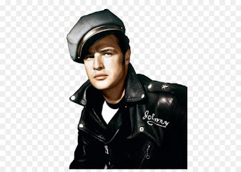 Wild One, Marlon Brando, Film, Helmet, Leather PNG