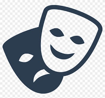 Wild With Words - Cute Theatre Masks Png