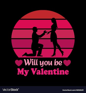 will you be my valentine-valentines t shirt