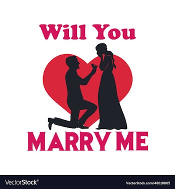 will you marry me- valentines t shirt design