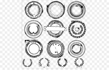 Willard Park Paper Rubber stamp Seal - Retro seal 