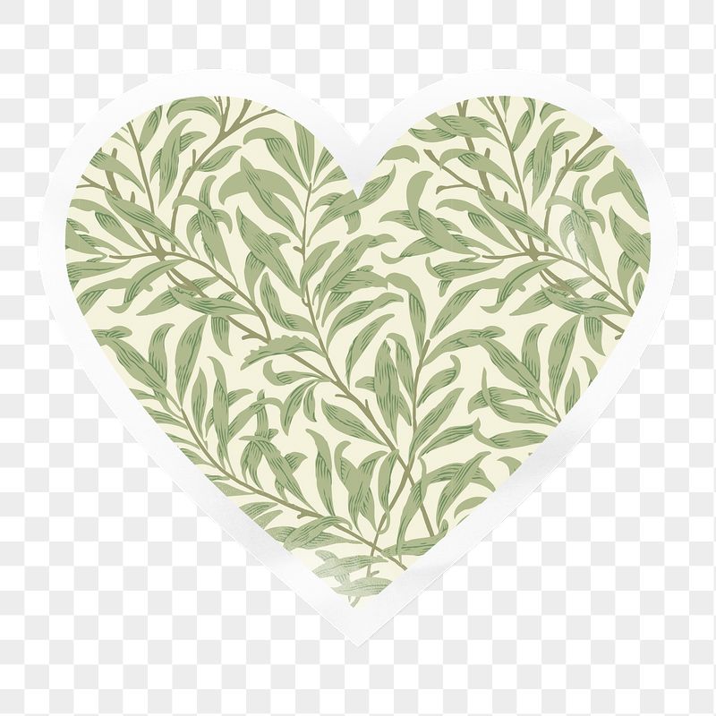 William Morris png leaf pattern | Free PNG - rawpixel