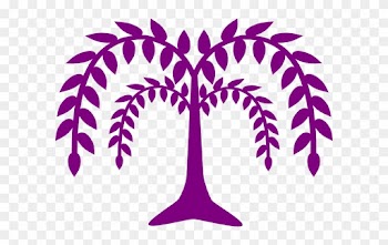 Willow Long Clip Art - Weeping Willow Tree Clipart