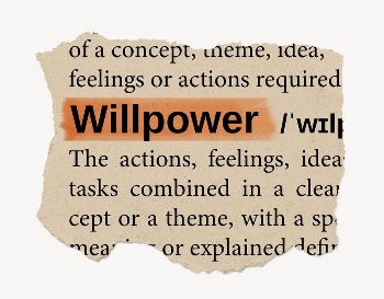 Willpower ripped dictionary, editable word | Free PSD - rawpixel
