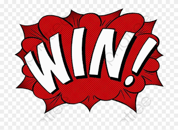 Win Exclamation Mark - Win Comic Png Clipart (#4918484) - PinClipart