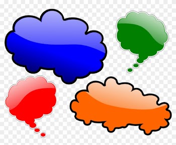 Wind Blowing Cloud Clipart, Vector Clip Art Online, - Speech Balloon