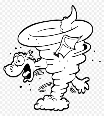 Wind Clipart Natural Disaster - Illustration