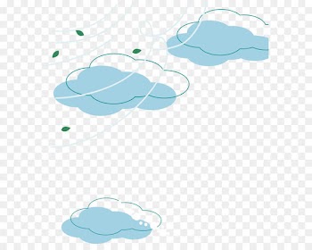 Wind Euclidean vector Clip art - Windy clouds Vector 